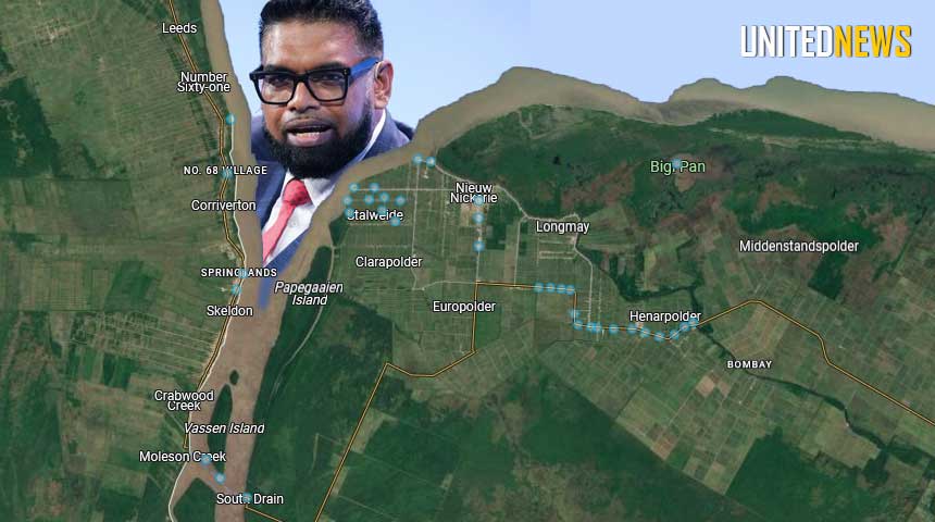 GUYANESE EXPERTS WAARSCHUWEN REGERING VOOR AVERECHTS EFFECT VAN DRUK OP SURINAME