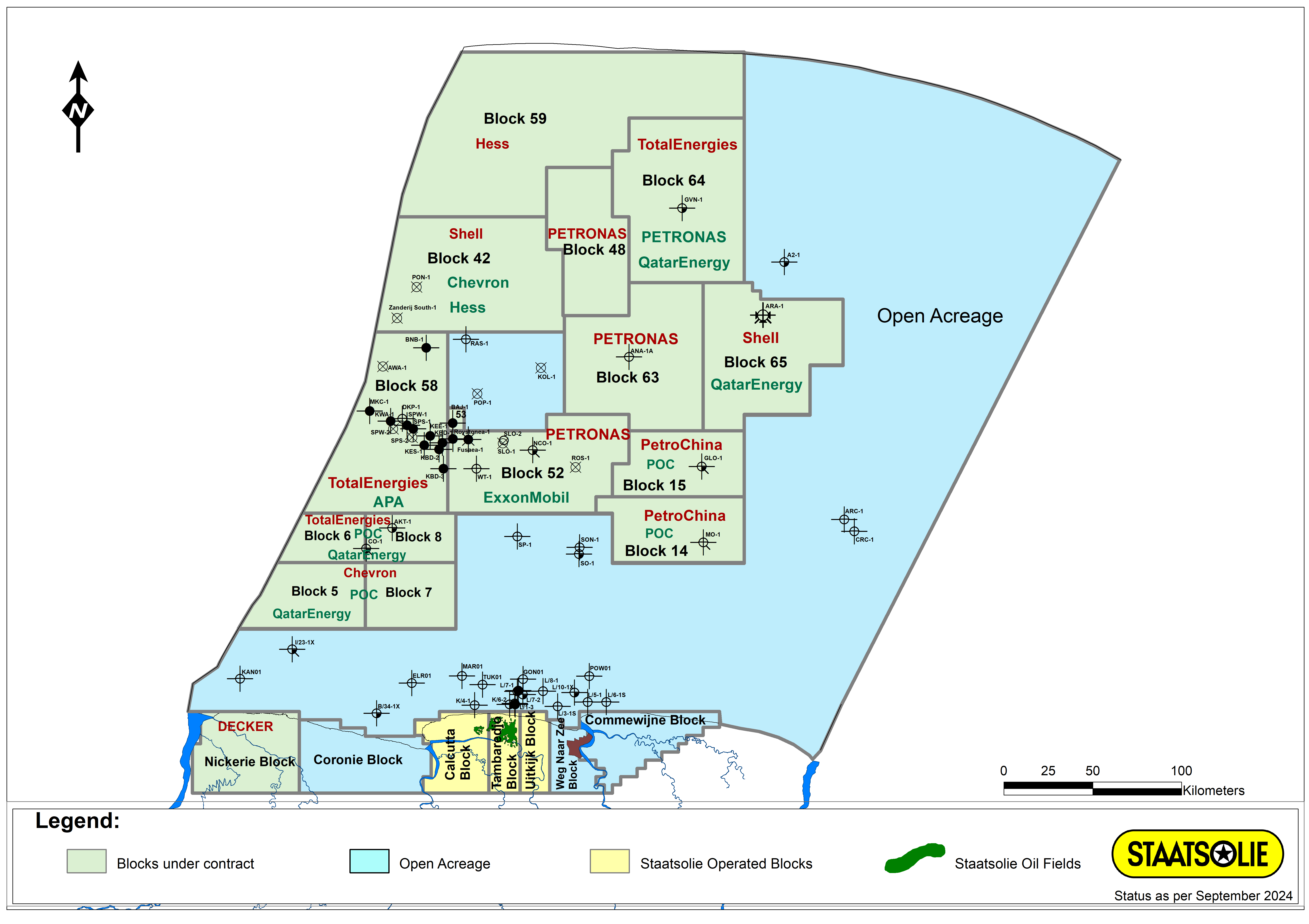 Petronas ontdekt twee nieuwe olie- en gasvondsten in Surinaams Blok 52