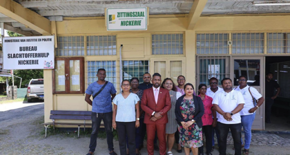 Nieuw gerechtsgebouw in Nickerie officieel opgeleverd