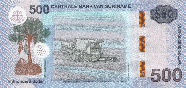 500 Surinaamse dollar