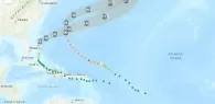 Stormen Imelda en Humberto bedreigen Caribisch gebied en zuidoostkust VS