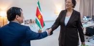 Vietnam wil Suriname helpen uitbouwen tot regionaal exportcentrum voor rijst