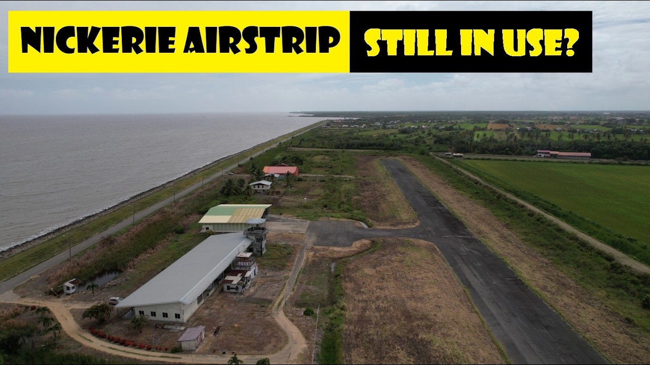 Embedded thumbnail for Majoor Henry Fernandes Airstrip – Zeedijk Nickerie 🇸🇷 | 4K Drone-beelden |